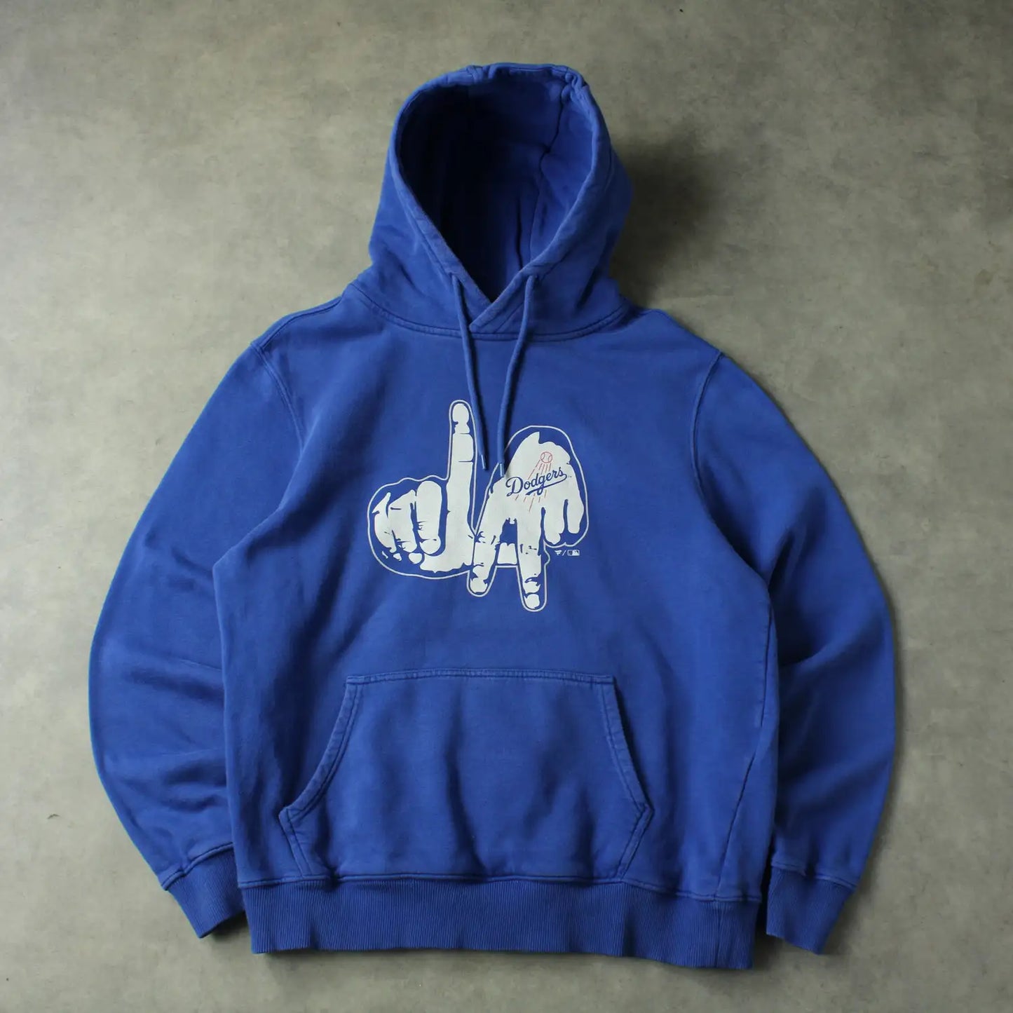 Genuine Merchandise Los Angeles Dodgers Graphic Hoodie – Blue (Man-L)