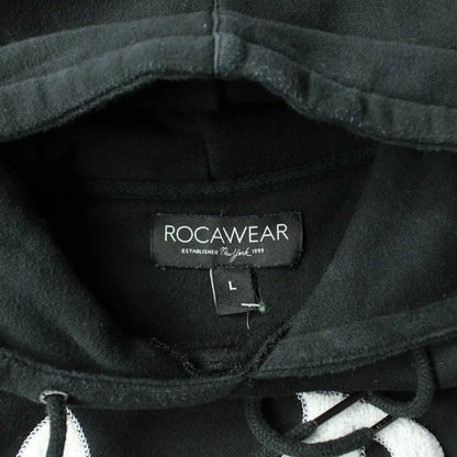 Rocawear Embroidered Logo Hoodie – Black (Man-L)