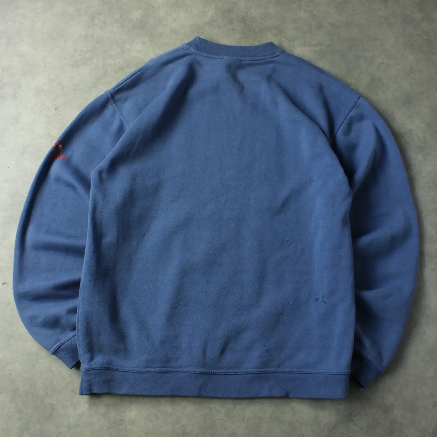 Quiksilver Graphic Sweatshirt – Blue (Man-XL,Flawed)