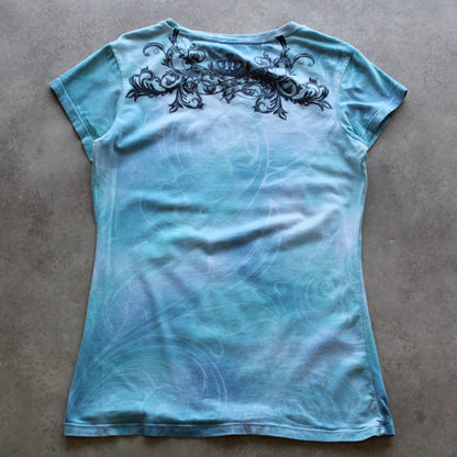 Hard Rock Cafe Printed T-Shirt (Woman-XL)