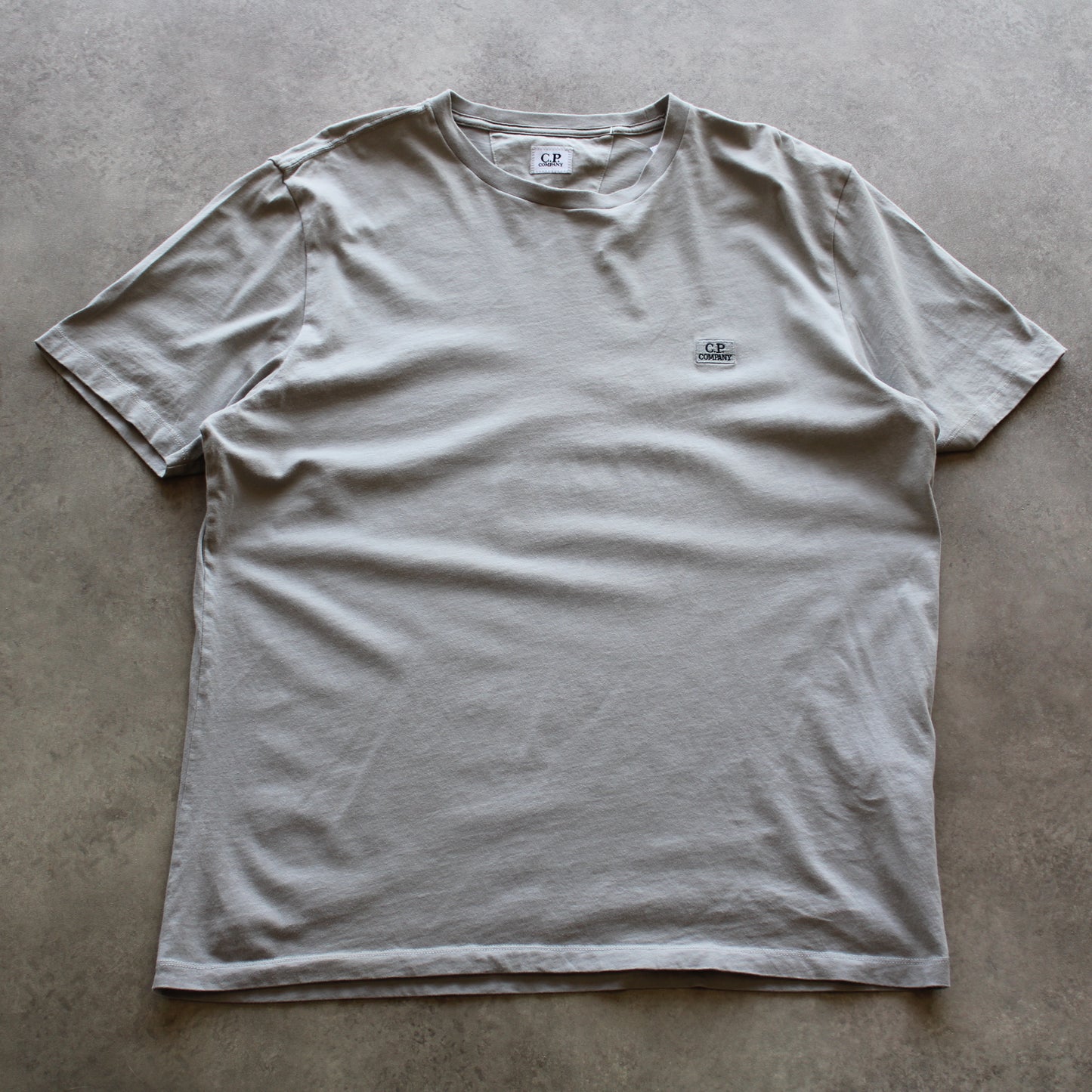 C.P. Company Embrioed Small Logo T-Shirt (Man-XL)