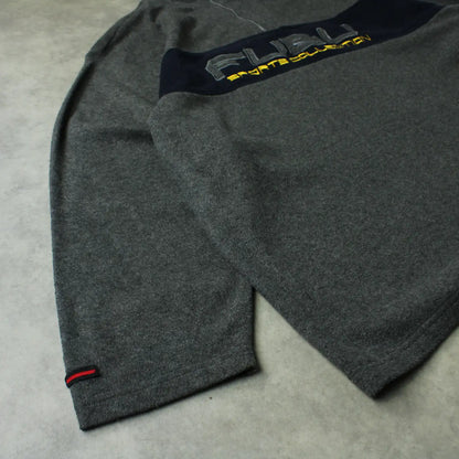 FUBU Quarter Zip Fleece – Grey (Man-3XL)