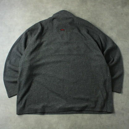 FUBU Quarter Zip Fleece – Grey (Man-3XL)