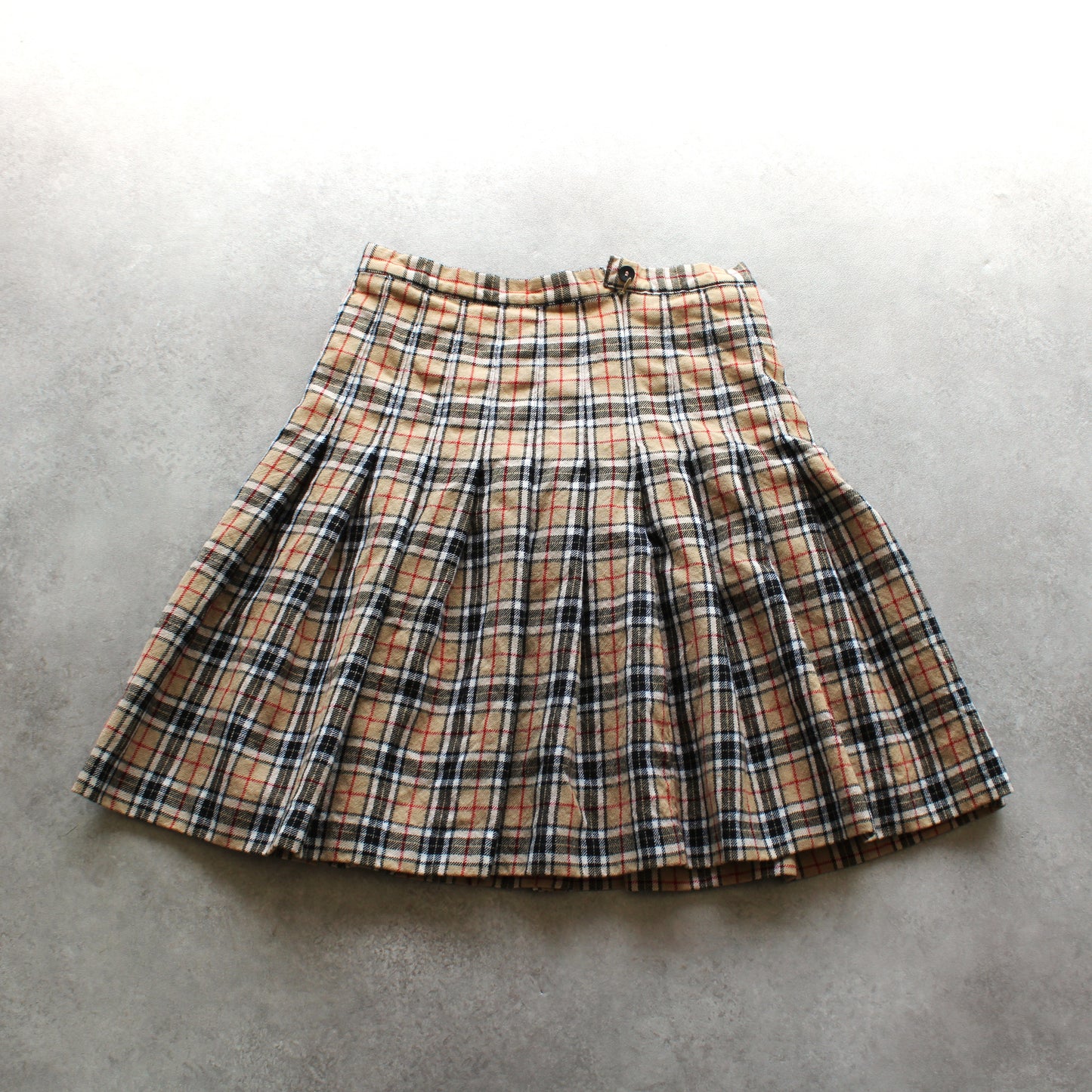 Vintage Checked Skirt (Woman-M)