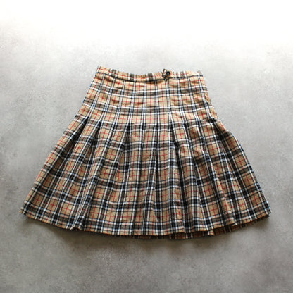 Vintage Checked Skirt (Woman-M)