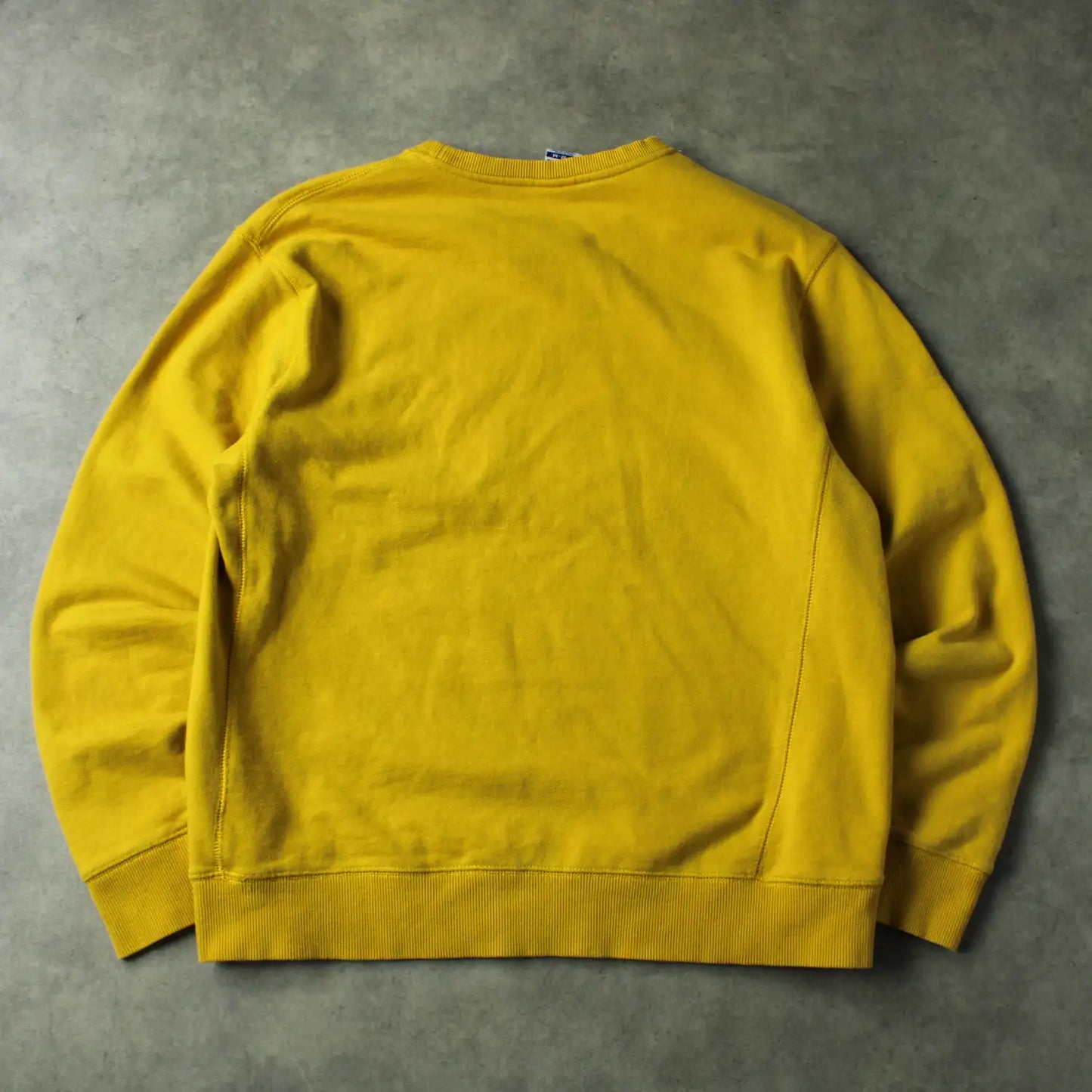 Russell Athletic Embroidered Crewneck Sweatshirt – Yellow (Man-M)