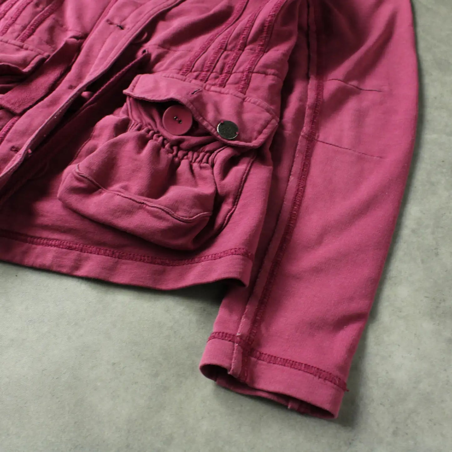 Didi Y2K Utility Jacket – Pink (Woman-XS)