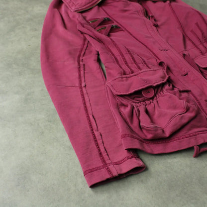 Didi Y2K Utility Jacket – Pink (Woman-XS)