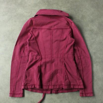 Didi Y2K Utility Jacket – Pink (Woman-XS)