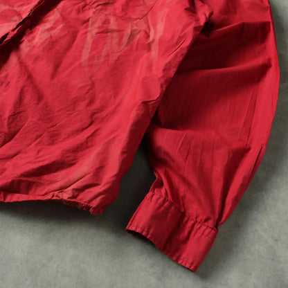 Armani Jeans Sunkissed Lightweight Button-Up Shirt – Red (Man-XL)