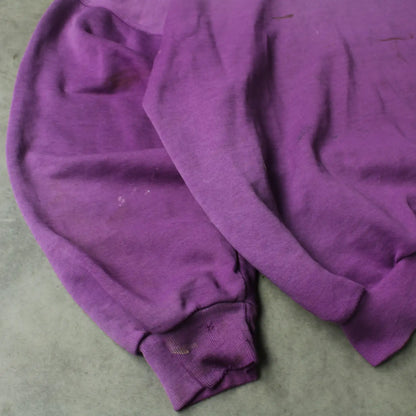 Adidas Vintage Trefoil Hoodie – Purple (Man-L,Distressed)