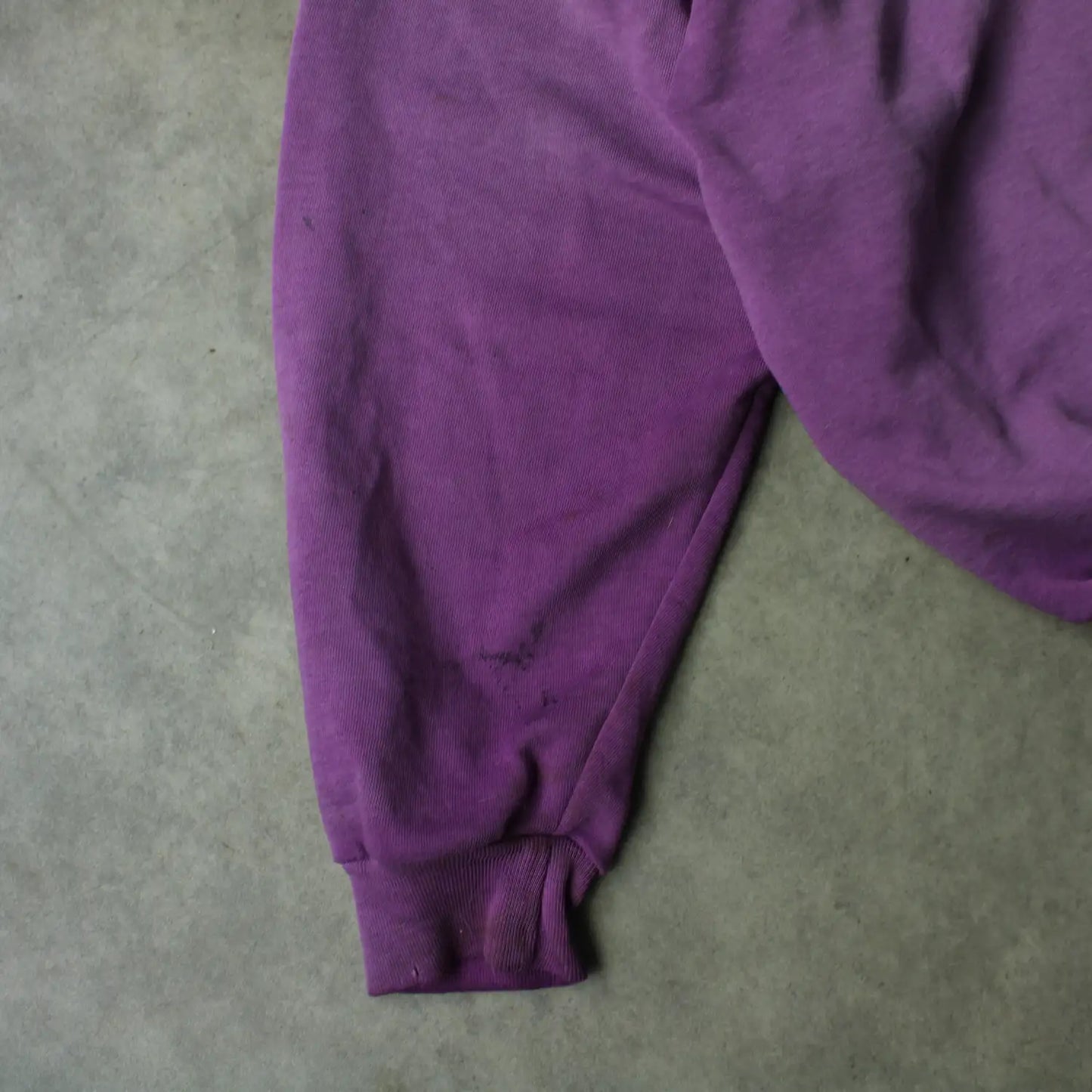 Adidas Vintage Trefoil Hoodie – Purple (Man-L,Distressed)