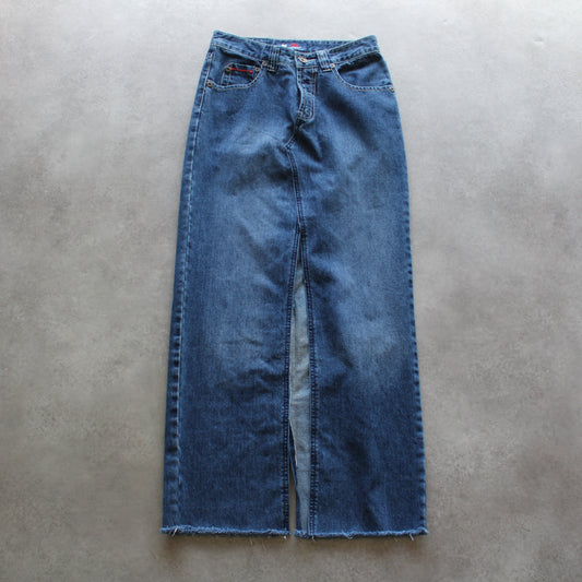 HaromK Long Opened Denim Skirt (Woman-W29)