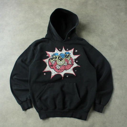 Graphic Printed T-Shirt – Black (Man-S)