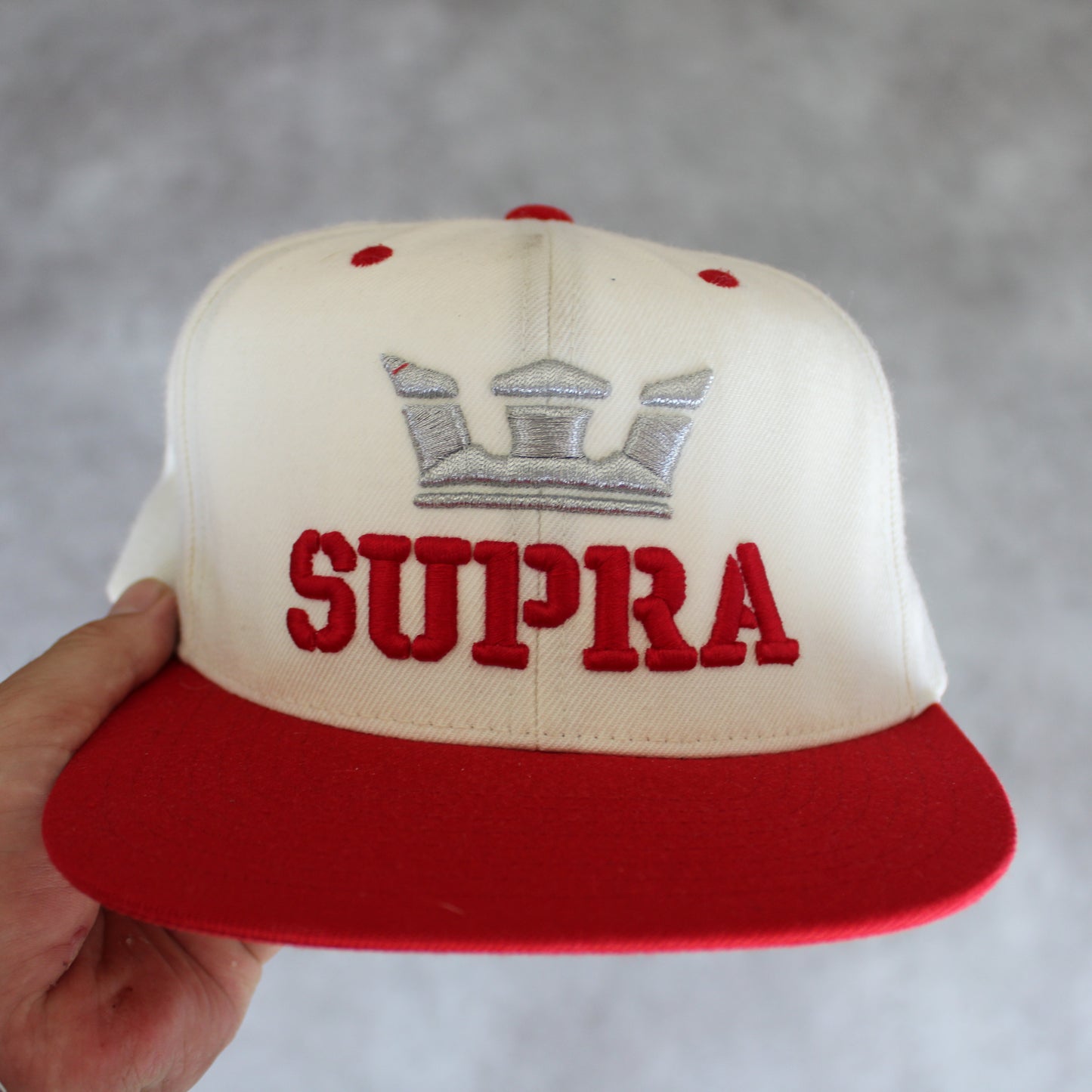 Supra Embrioed Snapback Cap