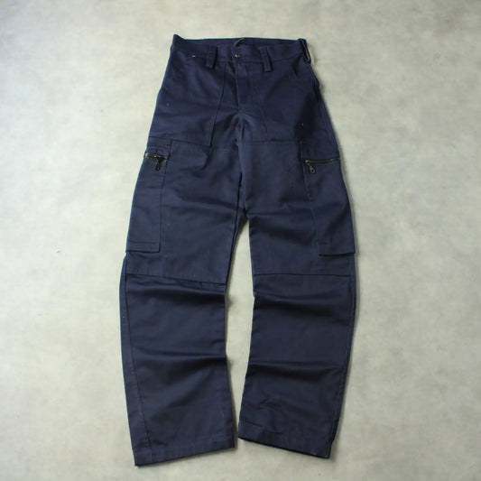 Hungarian Made Workwear Cargo Pants – Navy (Man-W29)