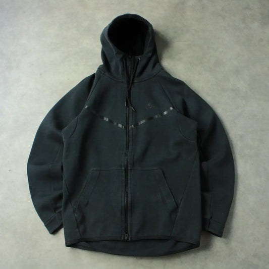 Nike Tech Fleece Zip Hoodie – Black (Man-S)
