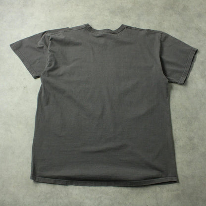 Fruit of the Loom Printed T-Shirt – Dark Grey (Man-XL)