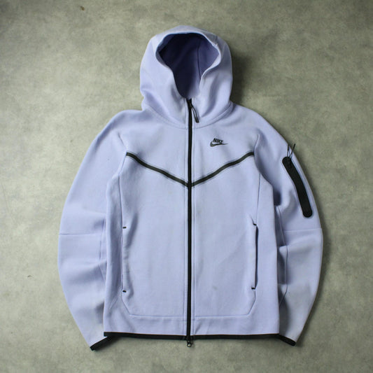 Nike Tech Fleece Zip Hoodie – Light Purple (Man-XS)