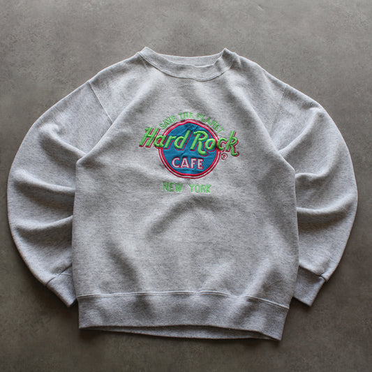Hard Rock Cafe Embrioed Crewneck Sweater (Man-M)