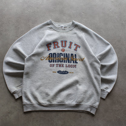 Fruit Of The Loom Printed Crewneck Sweater (Man-M)
