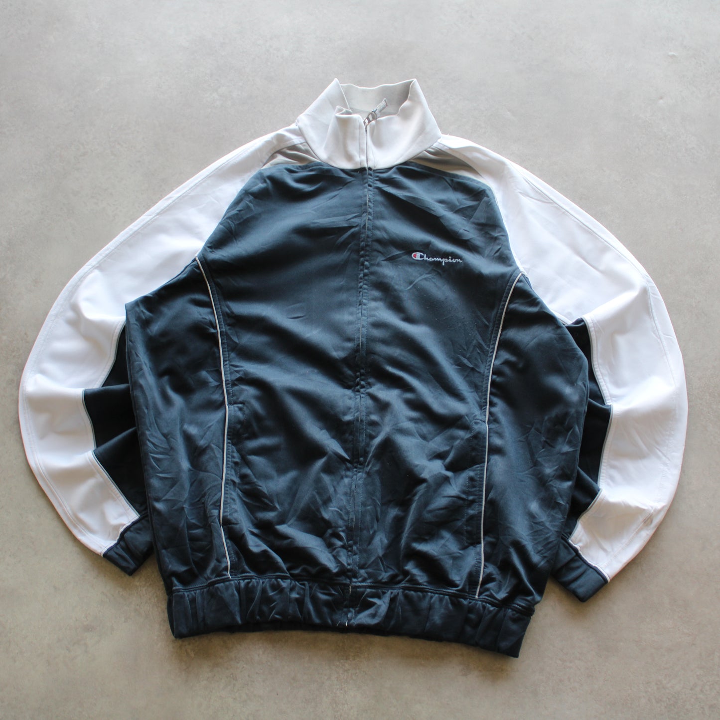 Champion Embrioed Zip Up Tracksuit (Man-L) [SPOTTED]