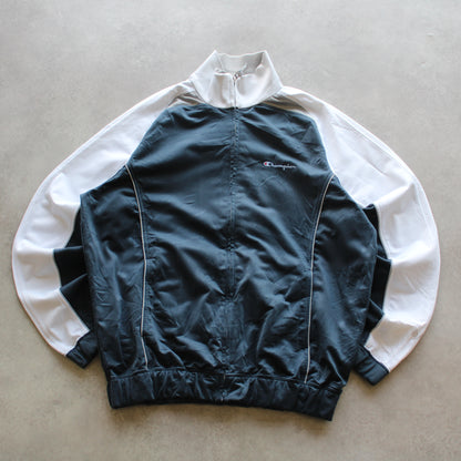 Champion Embrioed Zip Up Tracksuit (Man-L) [SPOTTED]