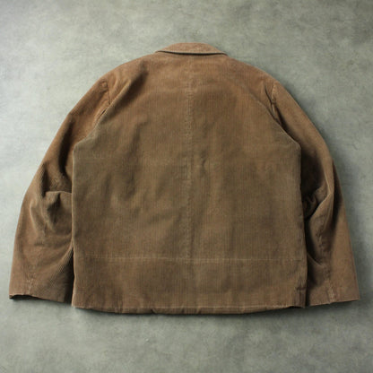 Hugo Boss Corduroy Zip Jacket – Brown (Man-L)