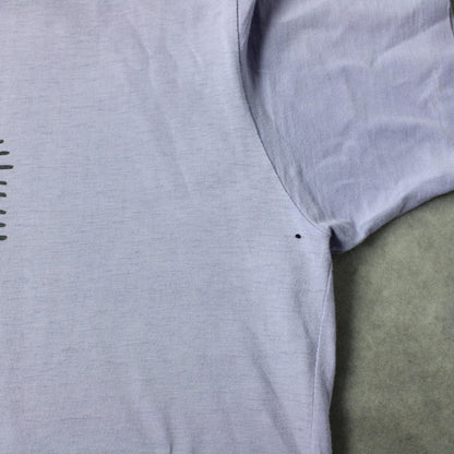 3K Vintage Graphic Print T-Shirt – Light Purple (Man-M)