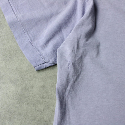 3K Vintage Graphic Print T-Shirt – Light Purple (Man-M)