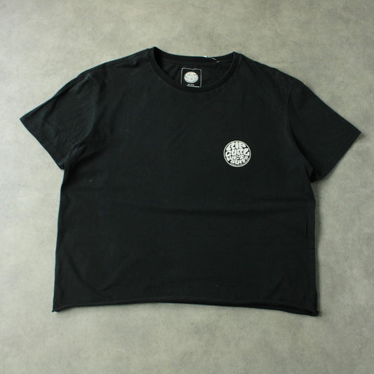 Rip Curl Chest Logo T-Shirt – Black (Woman-S)