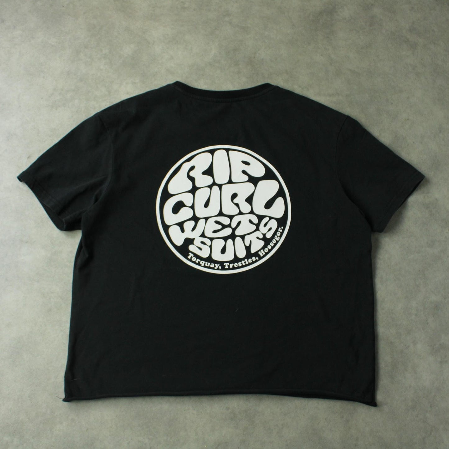 Rip Curl Chest Logo T-Shirt – Black (Woman-S)