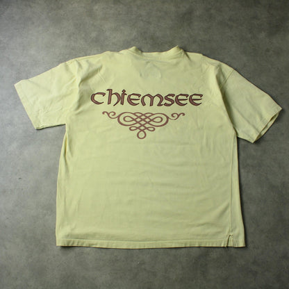 Chiemsee Vintage Logo T-Shirt – Yellow (Man-XL)