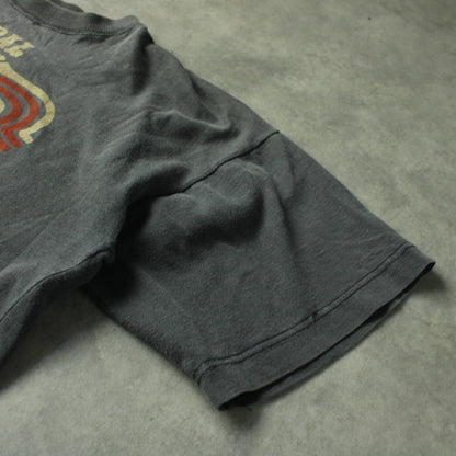 Tribal Tattoo Graphic Vintage T-Shirt – Dark Grey (Man-S)