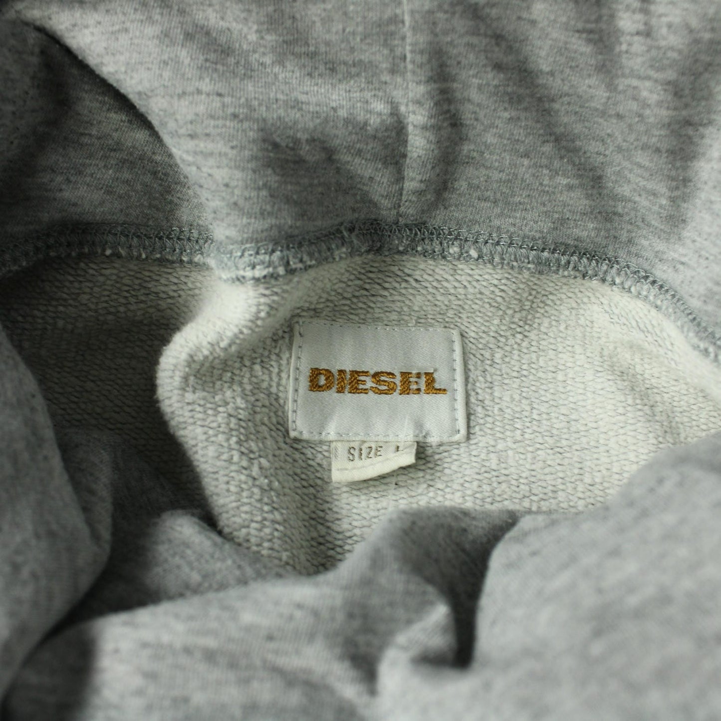 Diesel Turtleneck Sweater – Light Grey (Man-L)