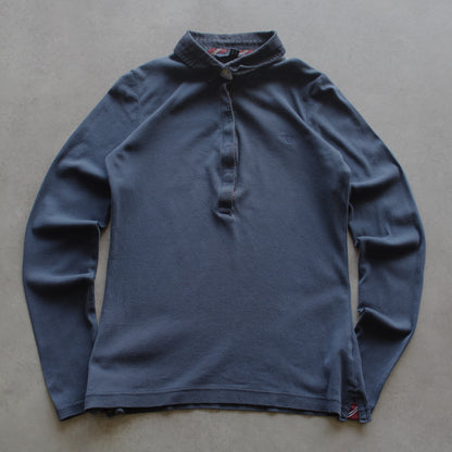 Gant Embrioed Long Sleeve Polo Shirt (Woman-S)