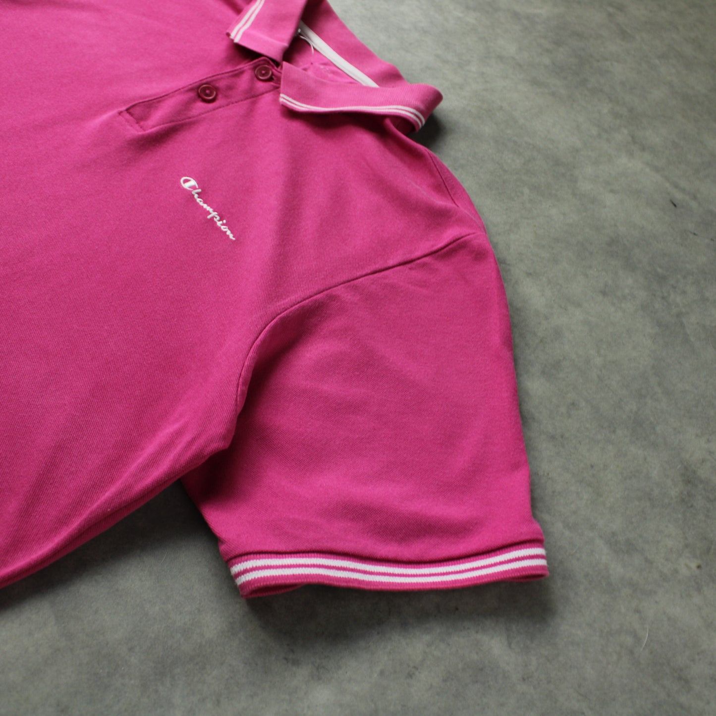 Champion Piqué Polo Shirt – Pink (Man-M)