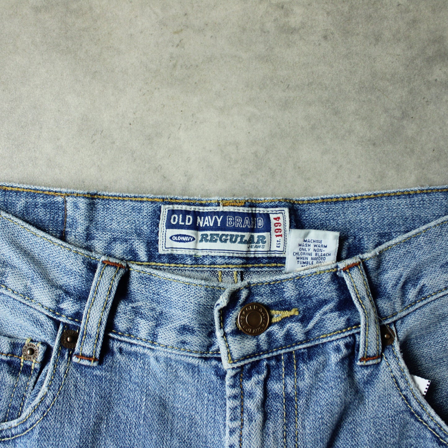 Old Navy Straight Fit Jeans – Light Blue (Man-W31)
