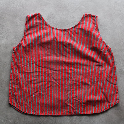 Benetton Embrioed Small Logo Sleeveless Top (Woman-XL)