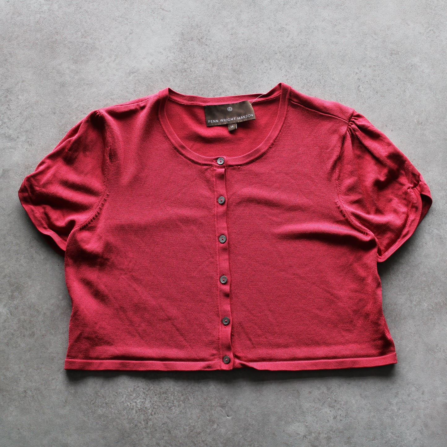 Fenn Wright Manson Button-Up Cropped Cardigan (Woman-L)