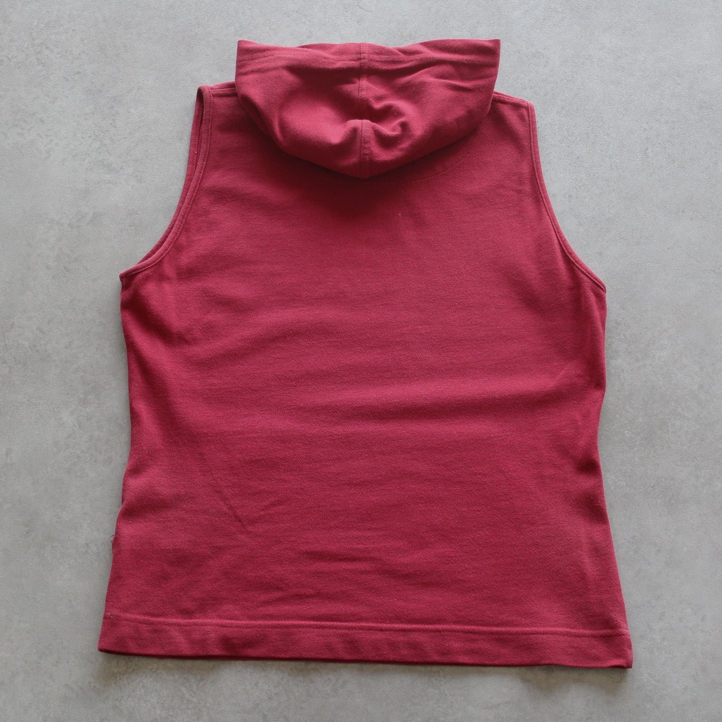 Thomas Burberry Embrioed Sleeveless Hooded Top (Woman-M)