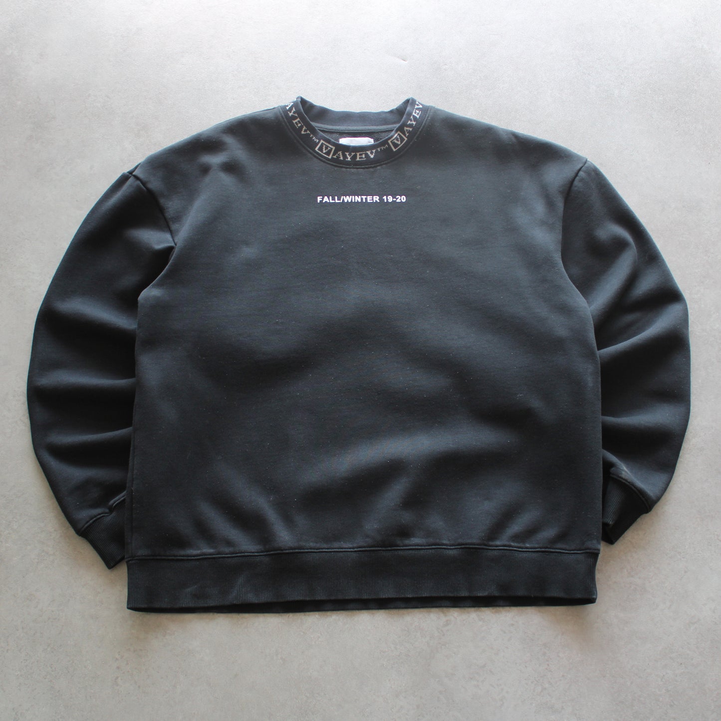 Vayev Printed Crew Neck Sweater (Man-L)