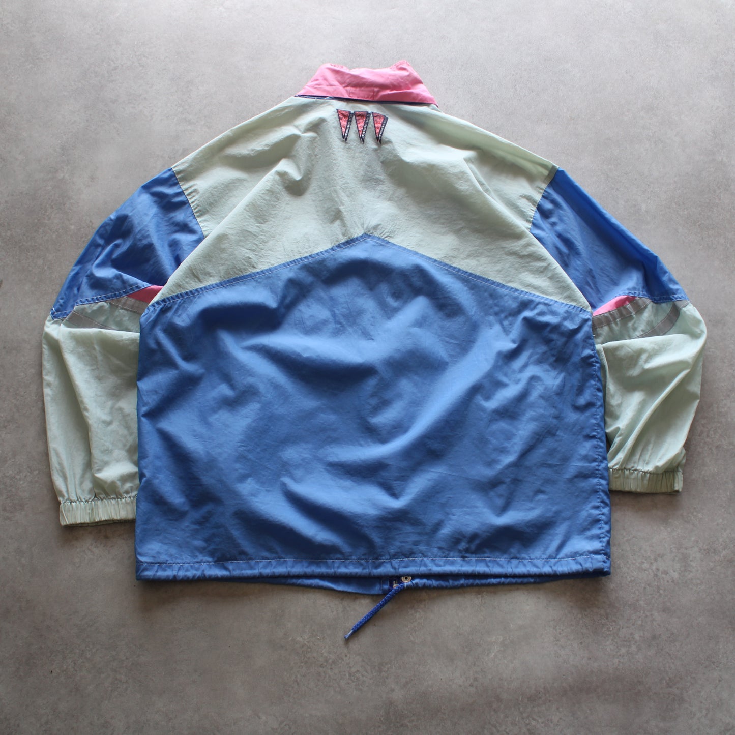 Diadora Federazione Italiana Giuoco Calcio Vintage Windbreaker (Man-XL)