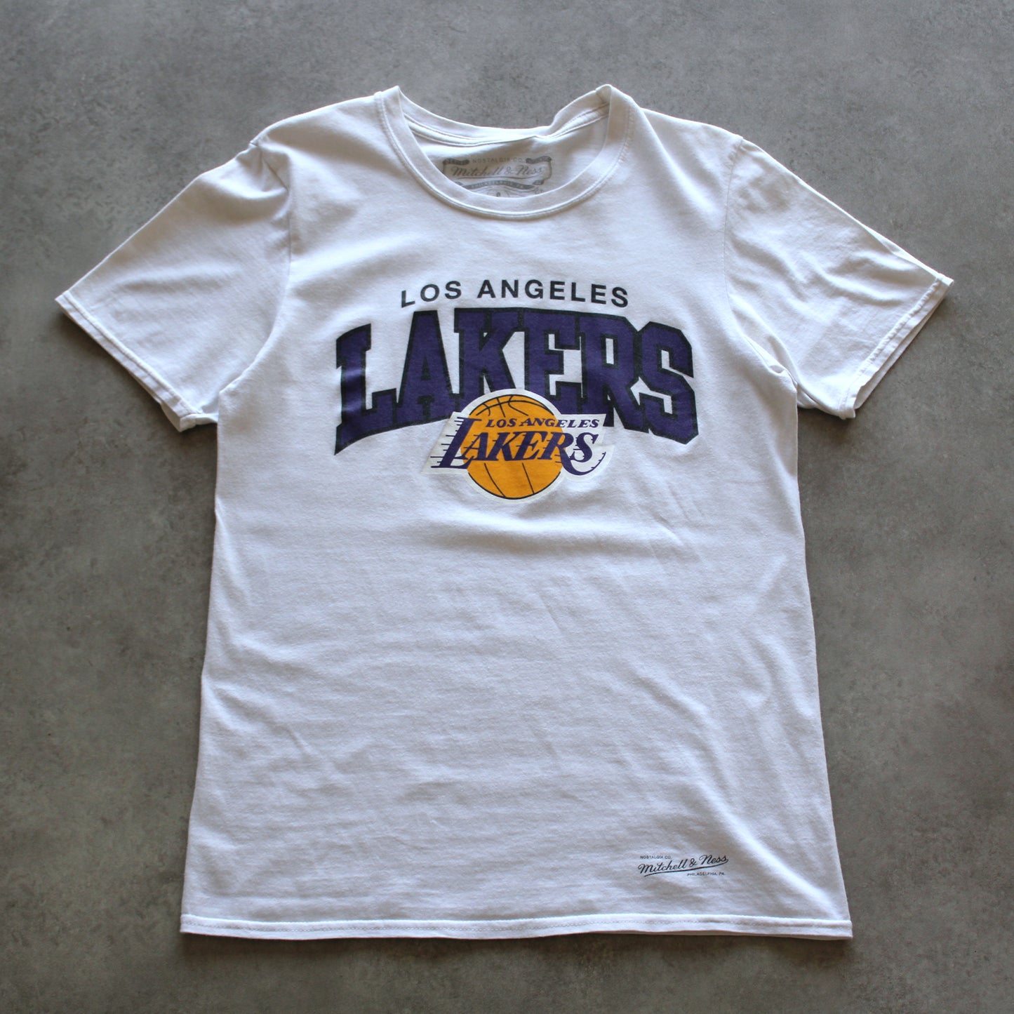 Michell & Ness Lakers Printed T-Shirt (Man-S)