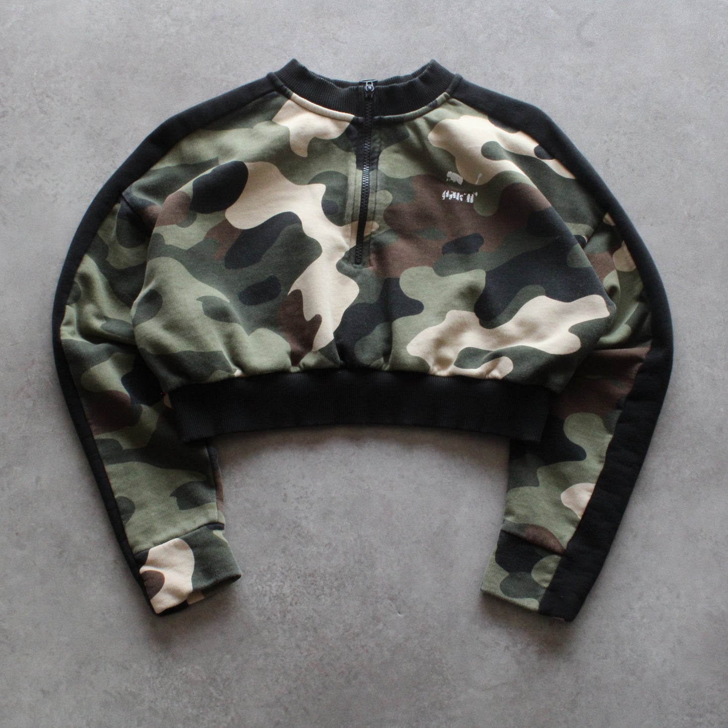 Puma Printed Cropped Sweater (Woman-M)