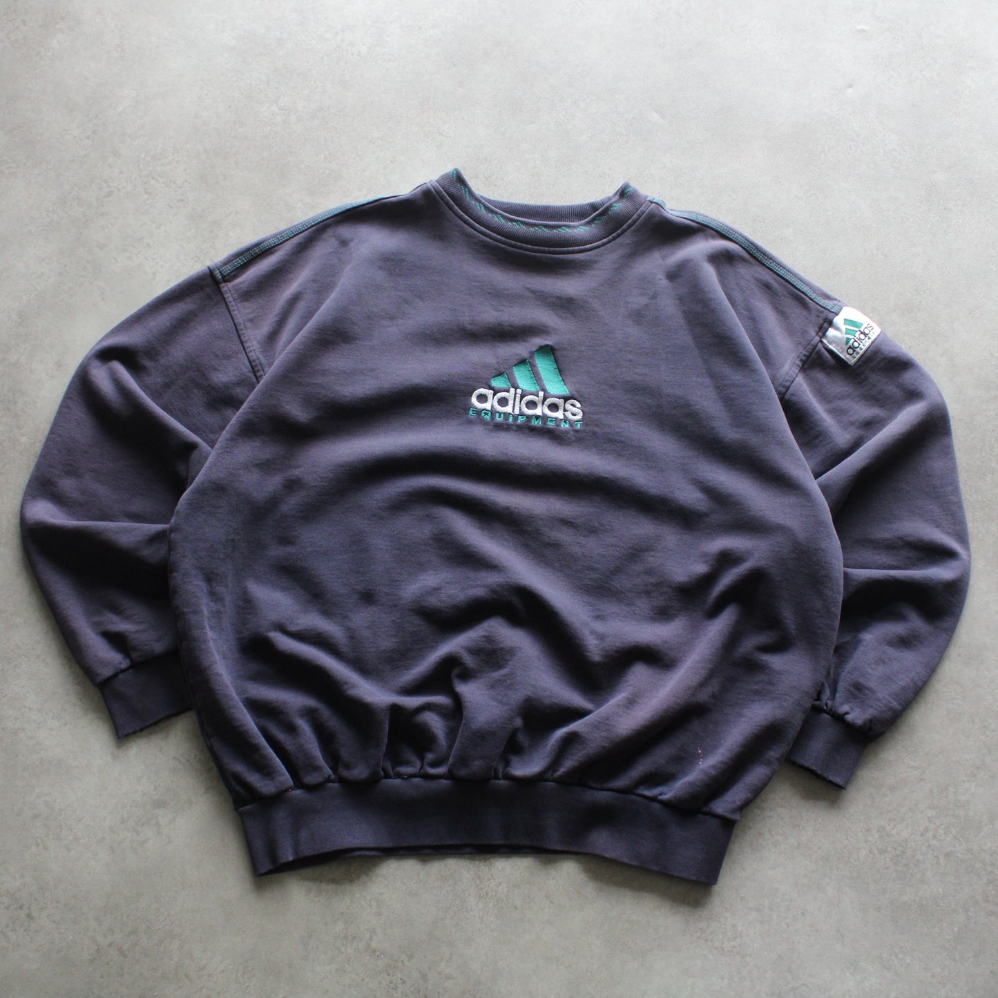 Adidas Equipment Embrioed Crewneck Sweater (Man-XL)